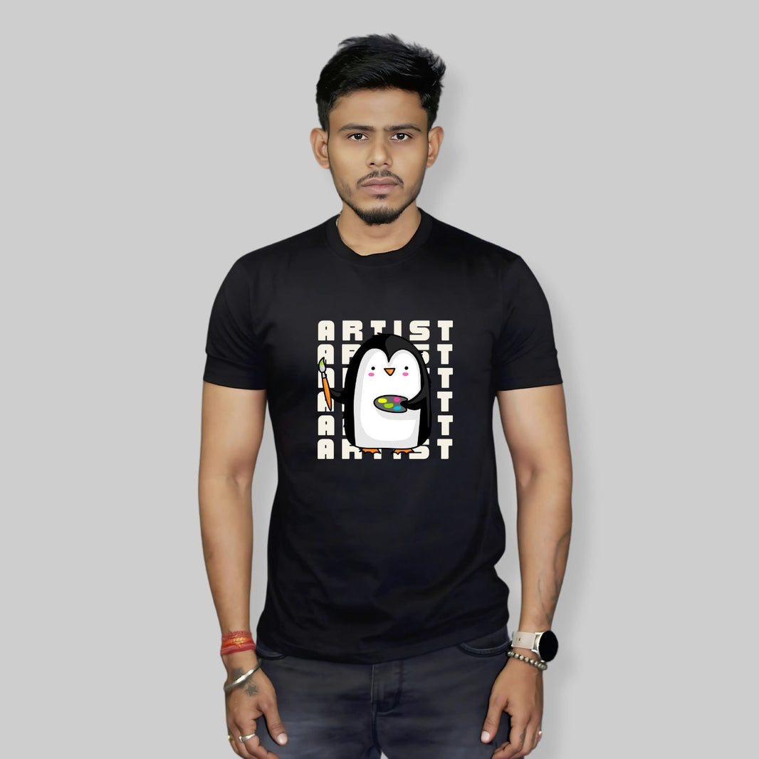 Passionate Artist Men Graphic Printed T-Shirt