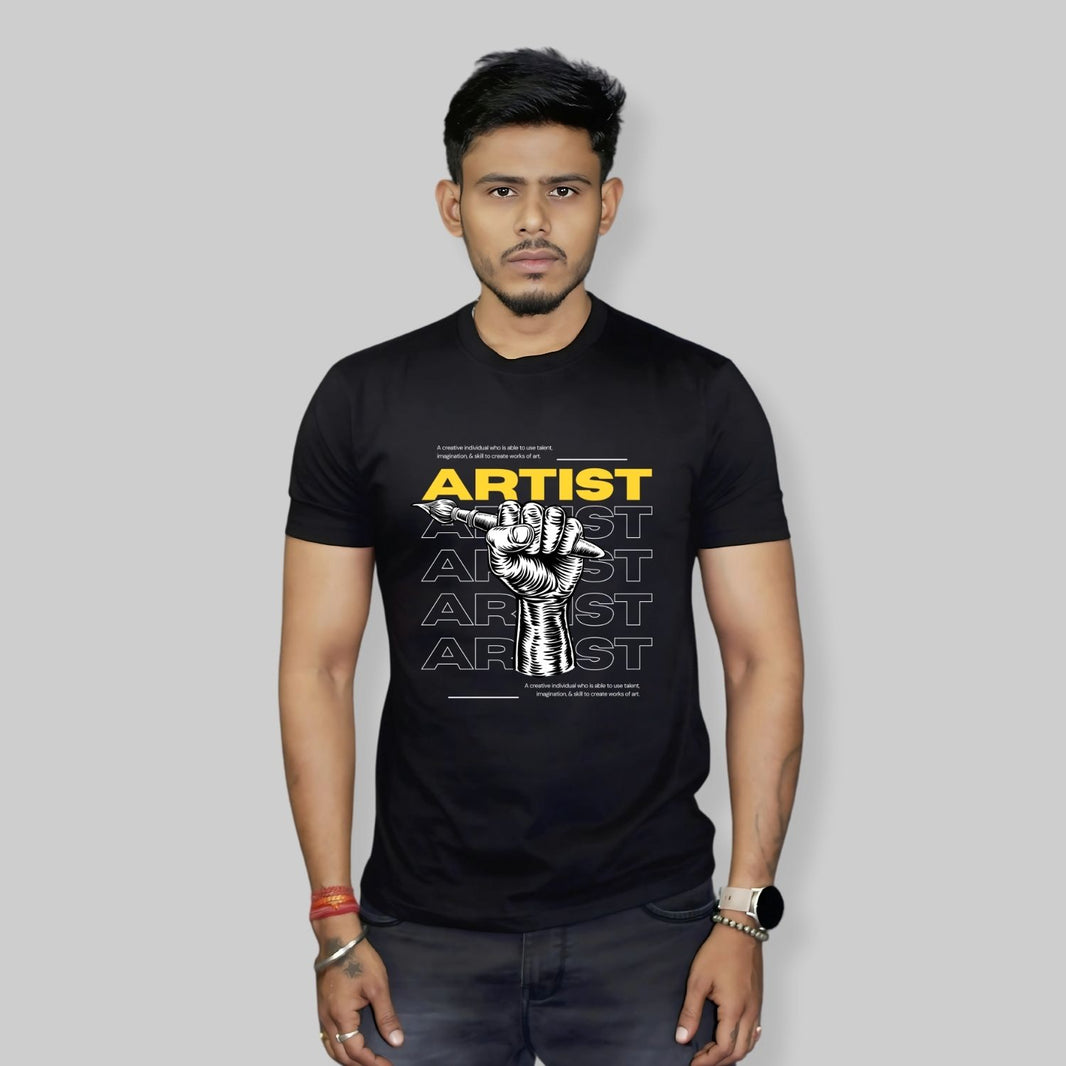 The Artist Men Graphic Printed T-Shirt