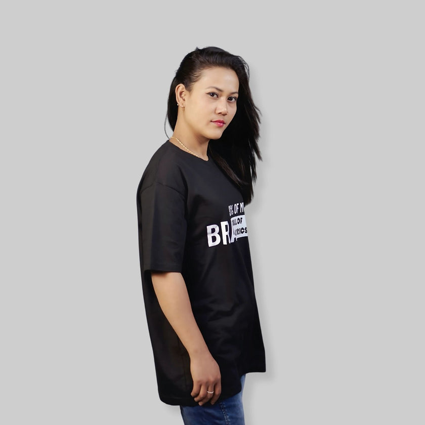 90% Rap Lyrics Unisex Typography Printed T-Shirt