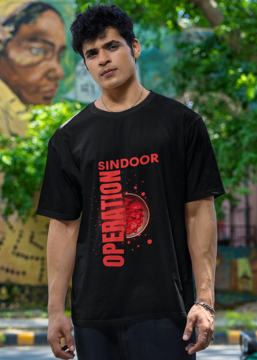 Sindoor of Valor – Indian Forces Tribute Tee
