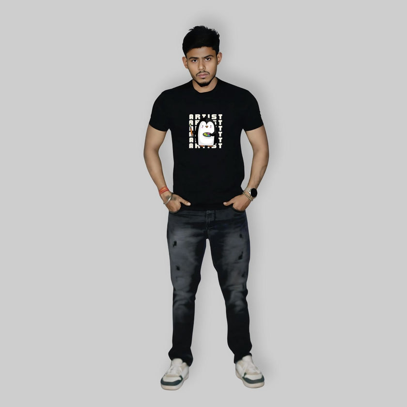 Passionate Artist Men Graphic Printed T-Shirt