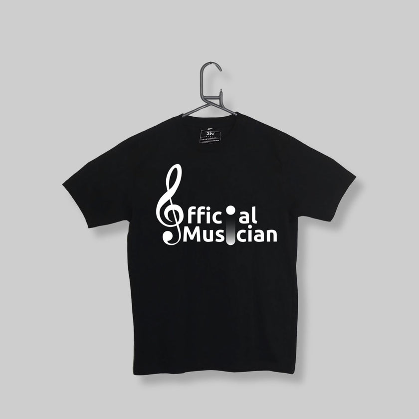 Official Musician Men Graphic Printed T-Shirt