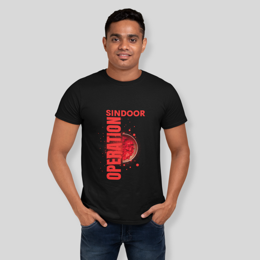 Sindoor of Valor – Indian Forces Tribute Tee