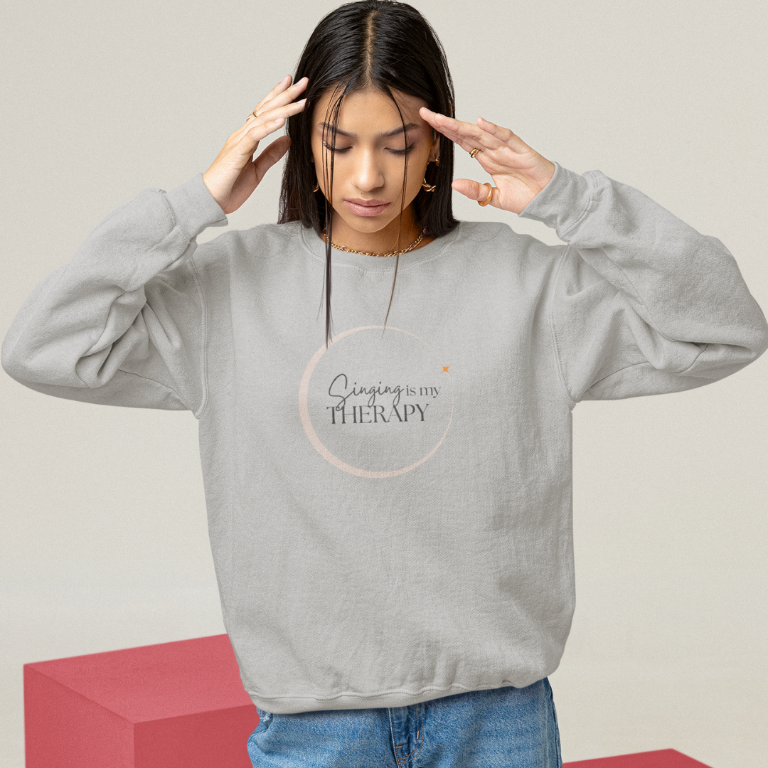 Singing is my Therapy Unisex Sweatshirt