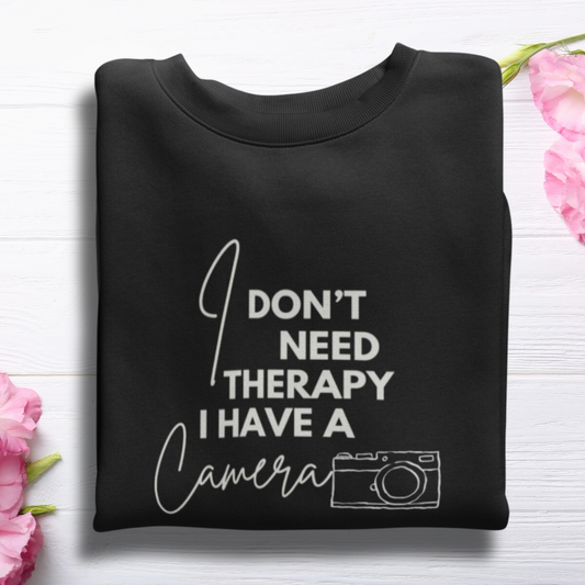 Camera Therapy Unisex Sweatshirt