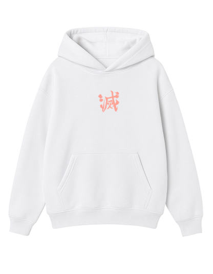 Nezuko Flower Oversized Hoodie