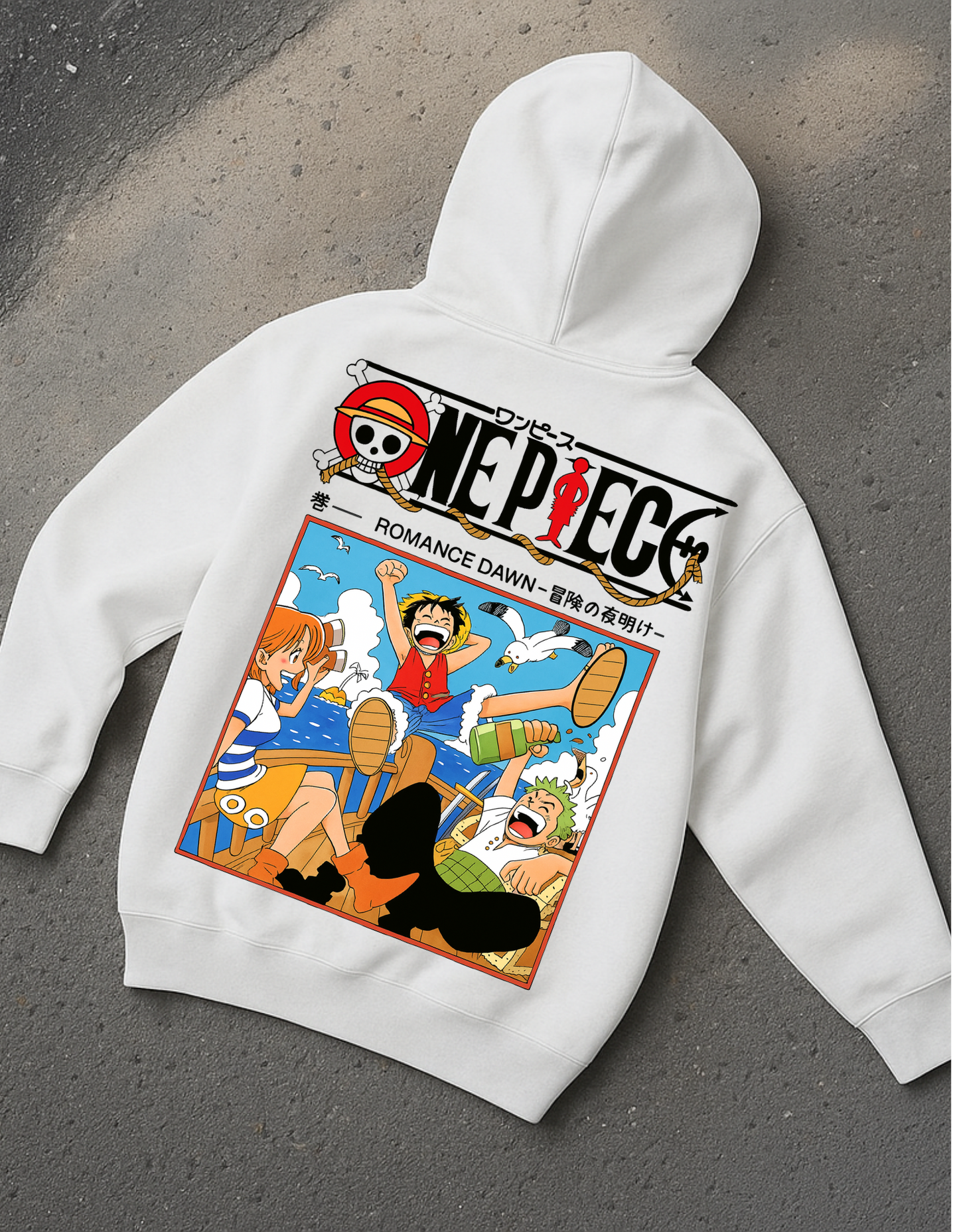 One Piece Oversized Hoodie