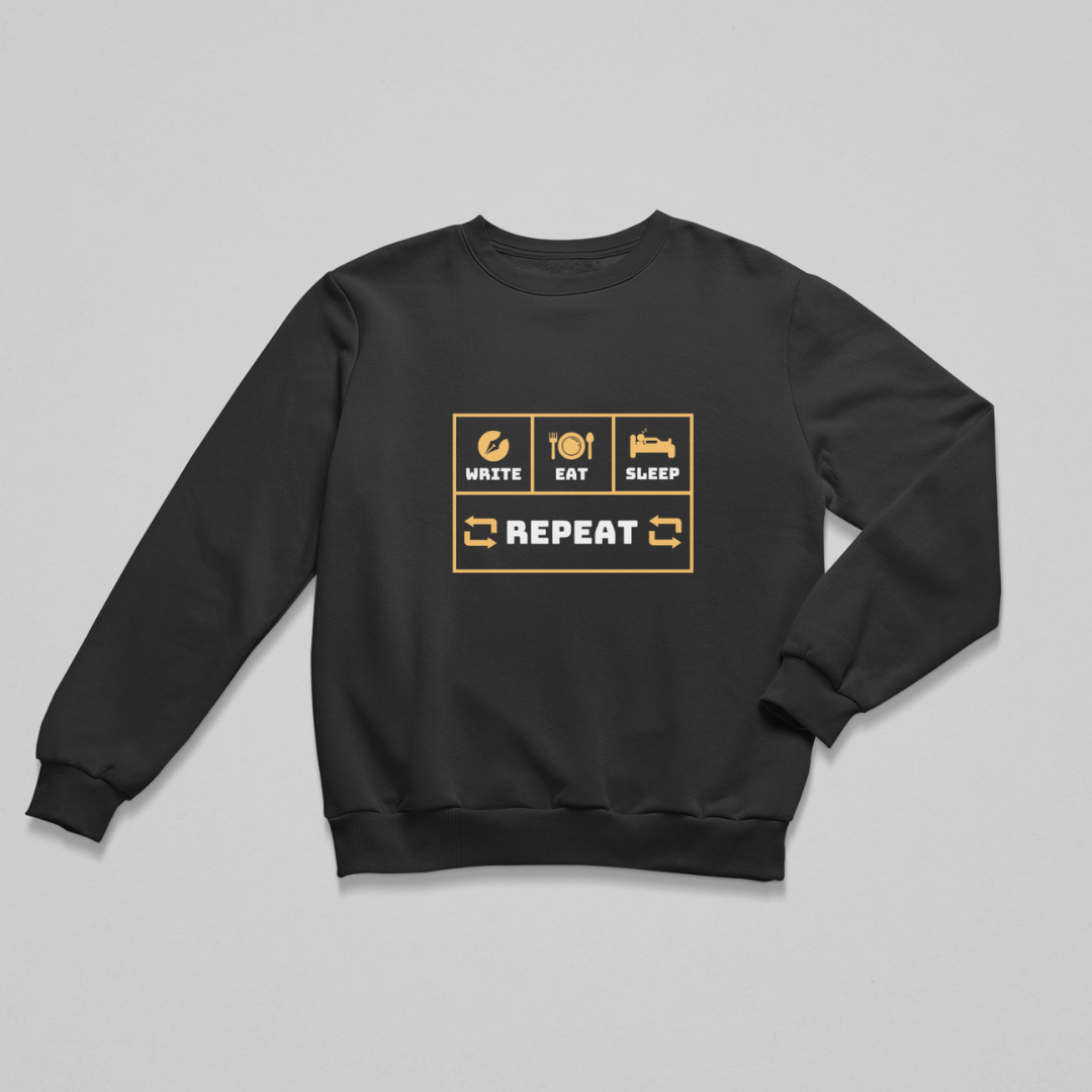 Writers Life Rhythm Unisex Sweatshirt