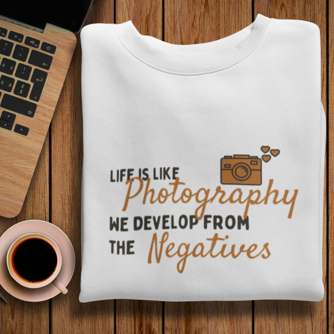 Develop Through Negatives Unisex Sweatshirt