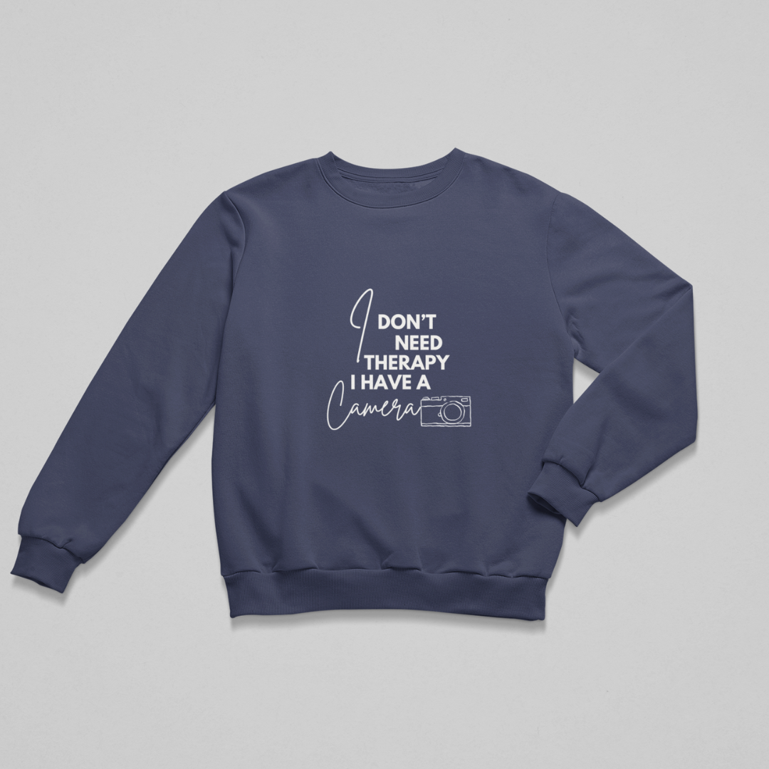 Camera Therapy Unisex Sweatshirt