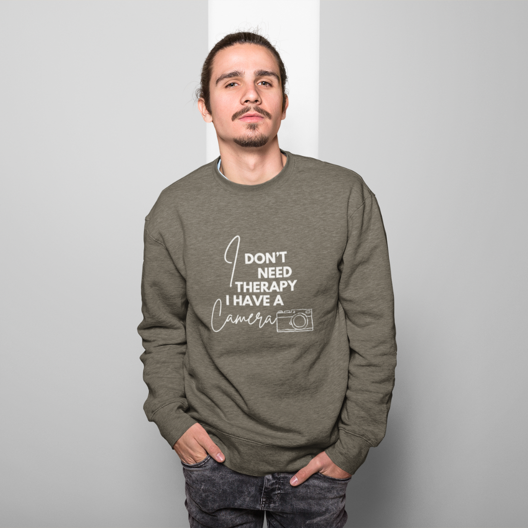 Camera Therapy Unisex Sweatshirt