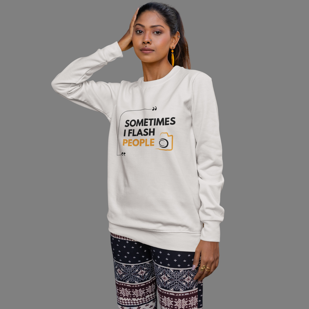 Flash Moment Unisex Sweatshirt